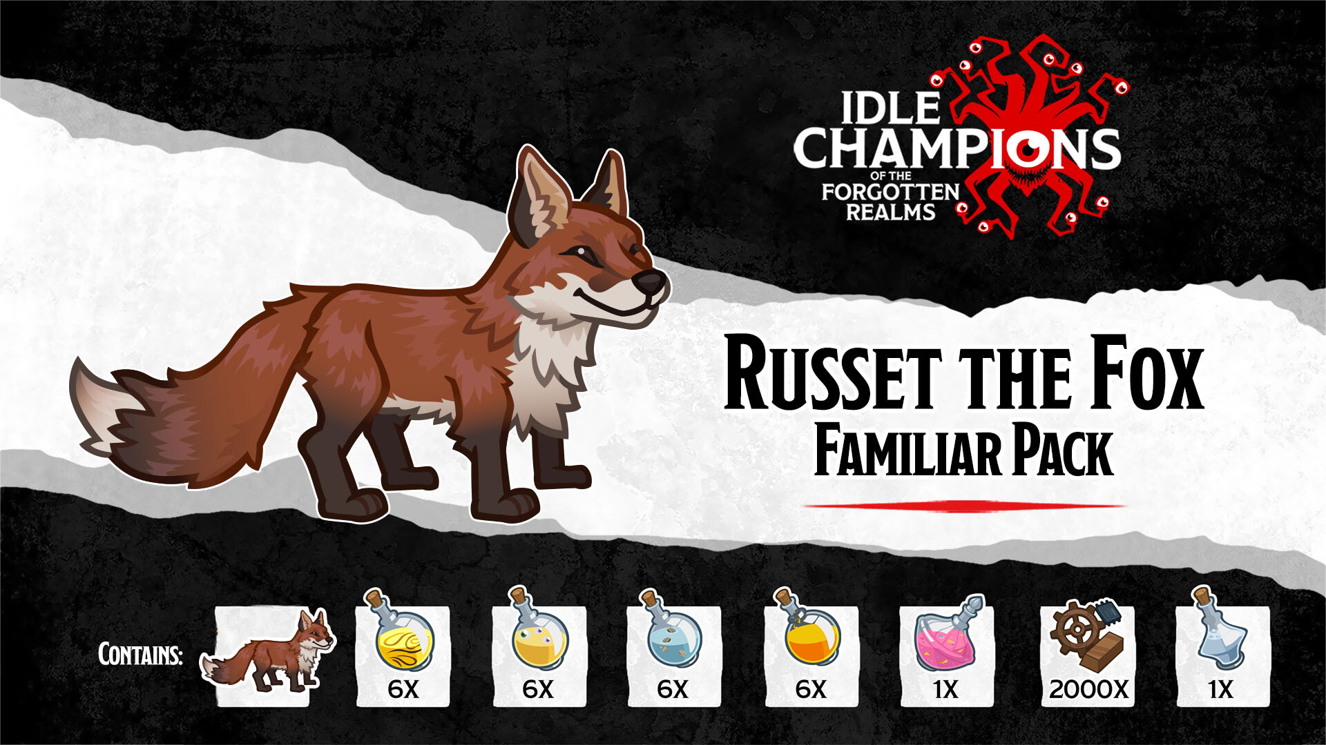 Idle Champions - Russet the Fox Familiar Pack Featured Screenshot #1