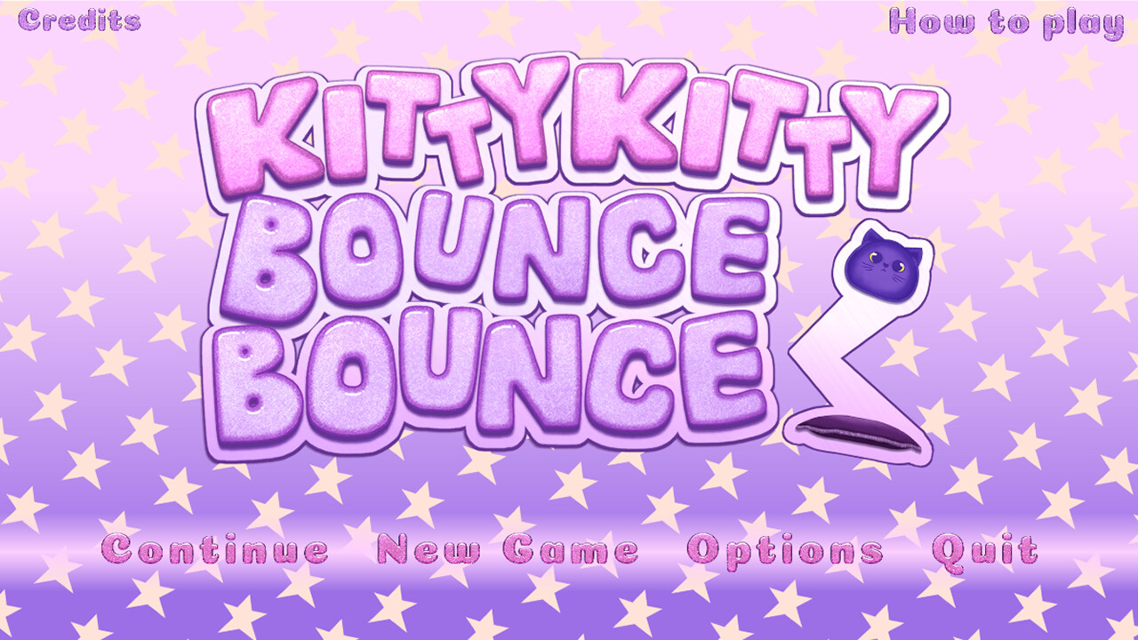 Kitty Kitty Bounce Bounce screenshot 1