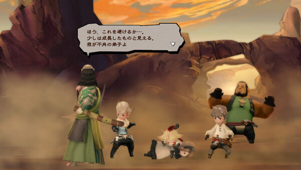 ブレイブリーデフォルト フライングフェアリー HDリマスター スクリーンショット