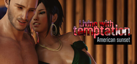 Living with temptation: American sunset header banner