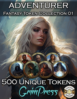 Fantasy Grounds - Fantasy Token Collection - Adventurer 01