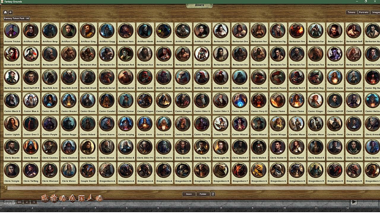 Fantasy Grounds - Fantasy Token Collection - Adventurer 01のスクリーンショット 1