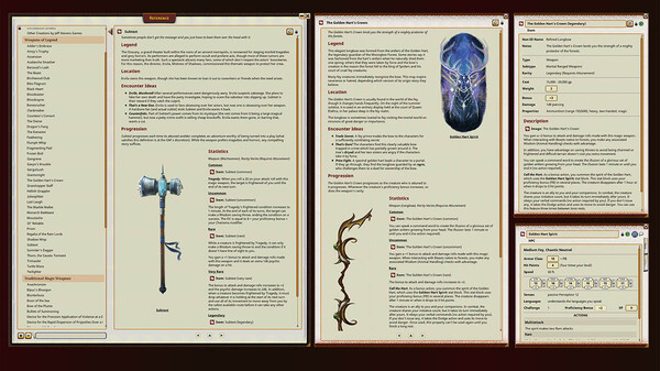 Fantasy Grounds - Weapons of Legend for 5th Edition