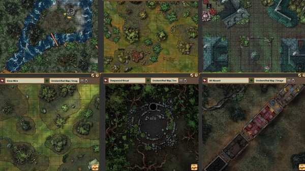 Fantasy Grounds - Map Collection - The Haunted