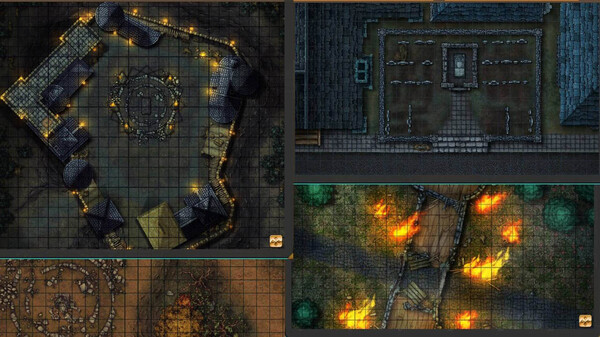 Fantasy Grounds - Map Collection - The Haunted