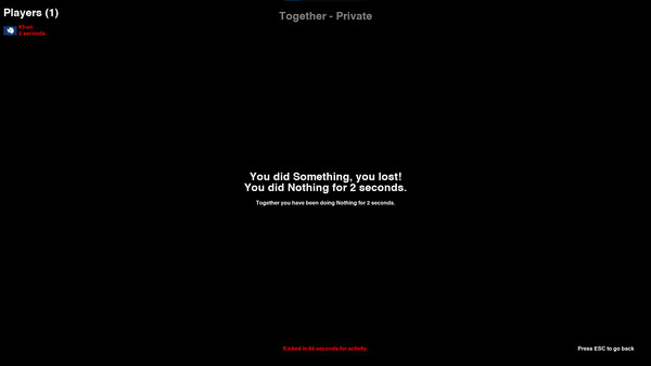 Nothing Together - Dark Theme