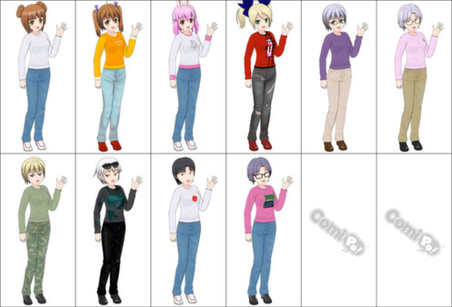 ComiPo! Casual Wear