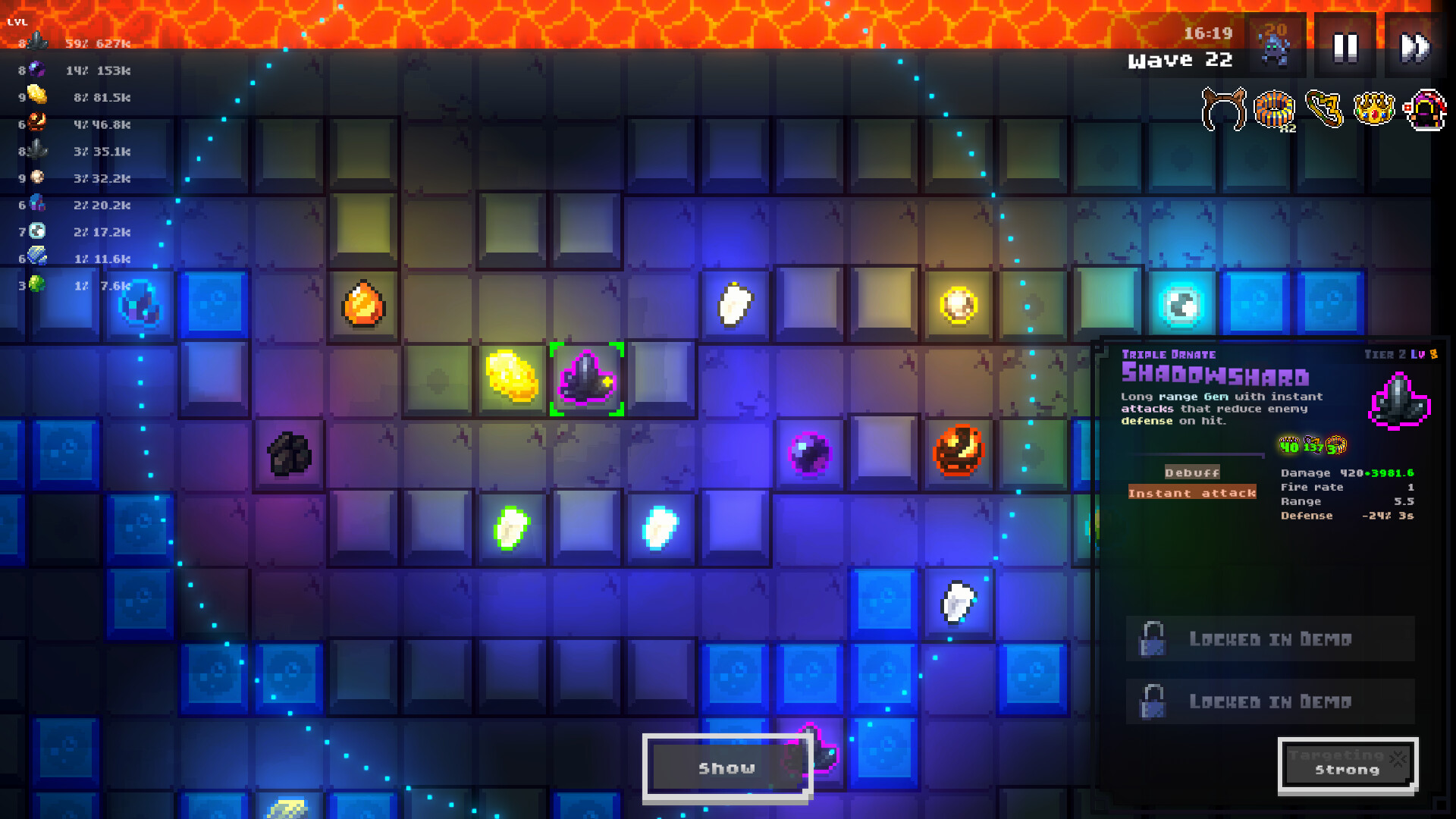 Gem Miner TD screenshot #9