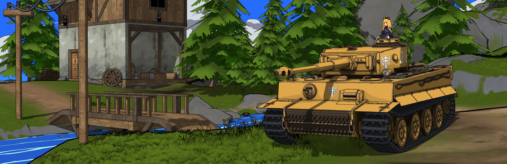 SHIMAPANZER STRIKE!