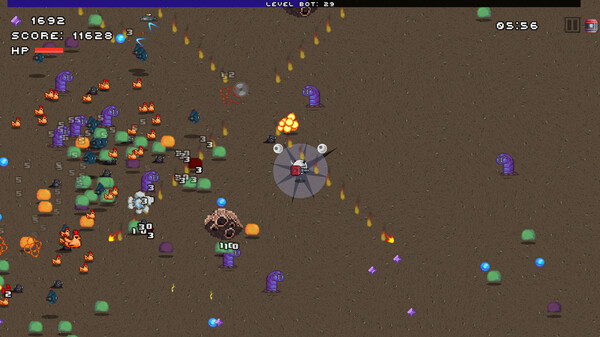 ATOMIC BOT: SURVIVOR ON PLANETS screenshot 4