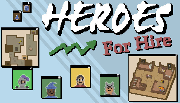 Heroes For Hire - Guild Micromanagement Simulator