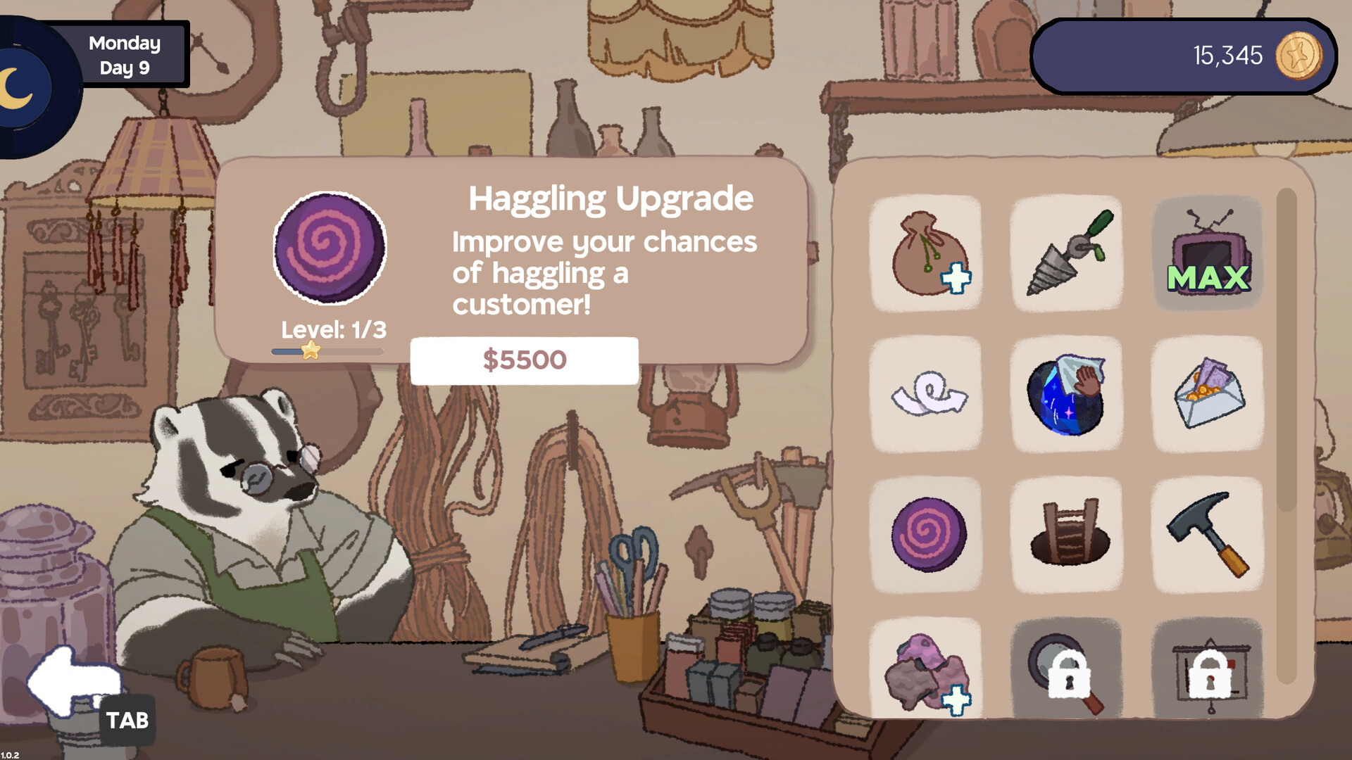 #6. Gemporium: A Cute Mining Sim (Steam) De: Merge Conflict Studio
