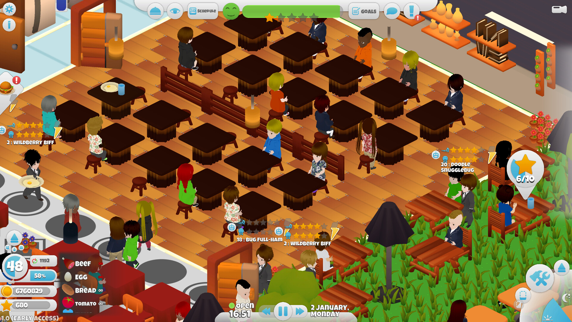 Mattami Restaurant & Cafe Tycoon 스크린샷 4