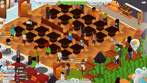 Скриншот 4 из игры Mattami Restaurant & Cafe Tycoon