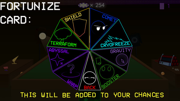 Screenshot z Kuiper Roulette Screenshot z Kuiper Roulette