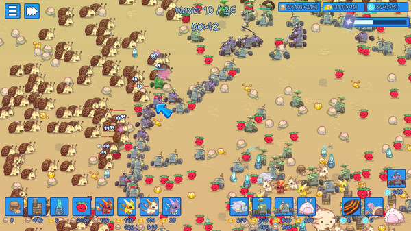 Milky Way TD SURVIVORS AUTOBATTLER RTS: Earth screenshot 3