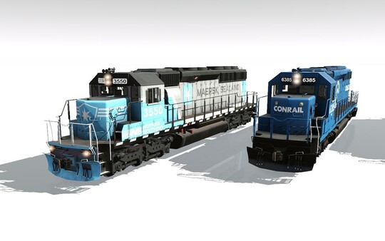 Trainz 2019 DLC - Pro Train: SD40-2 Loco Bundle 2