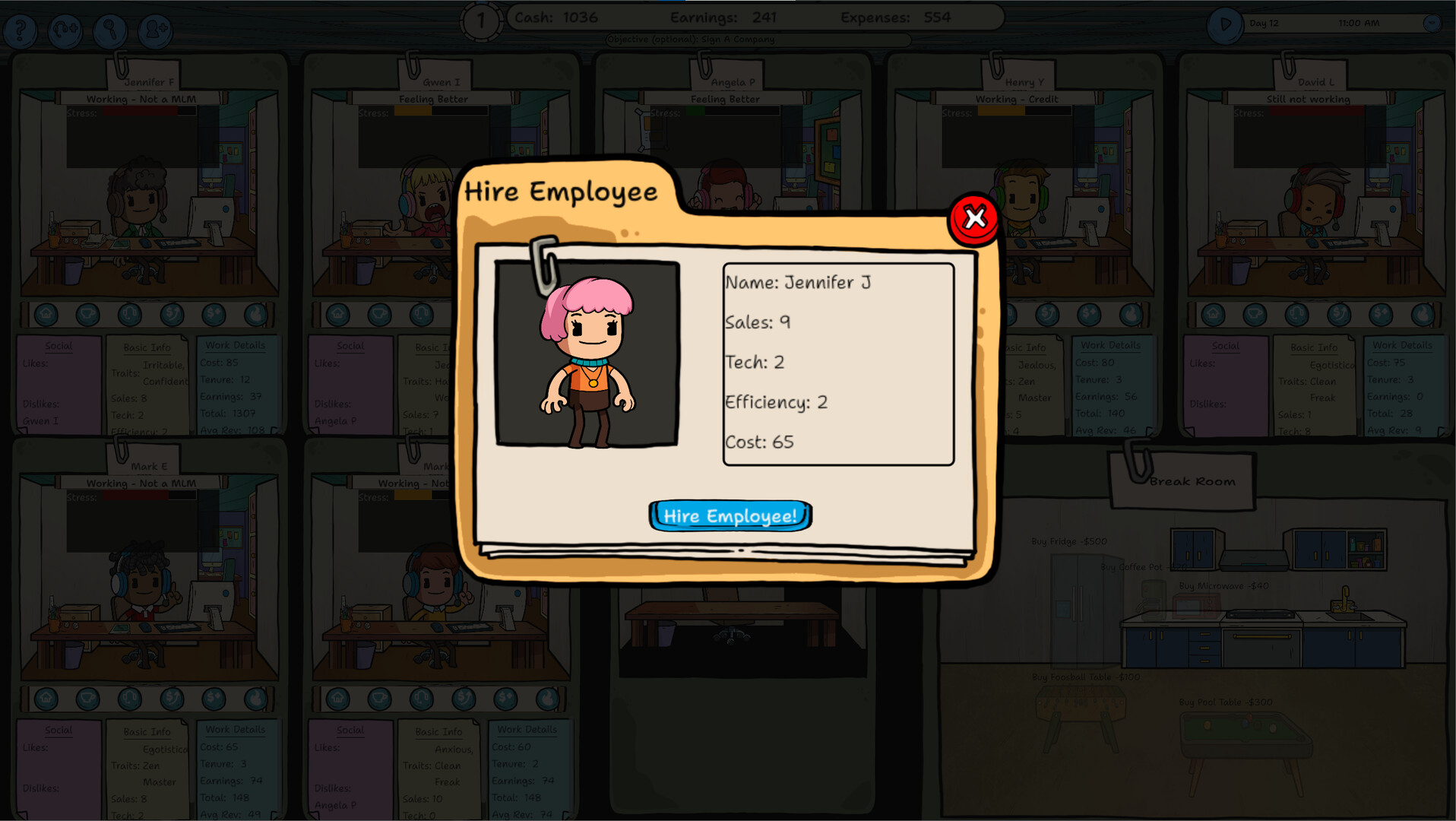 #2. Call Center Tycoon (Steam) Podle: zedzag