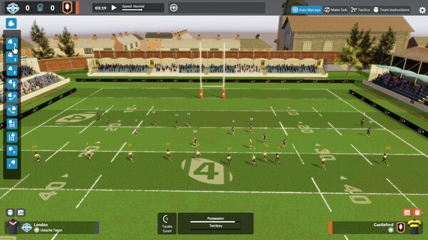 Screenshot z Rugby League Team Manager 4