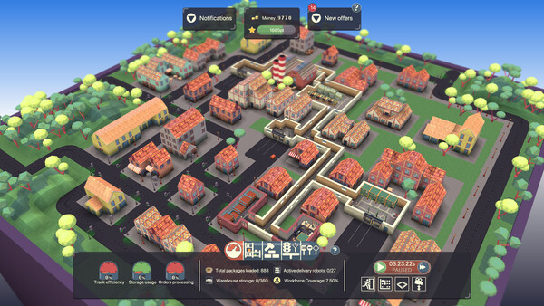 Скриншот 1 из игры Warehouse Bots