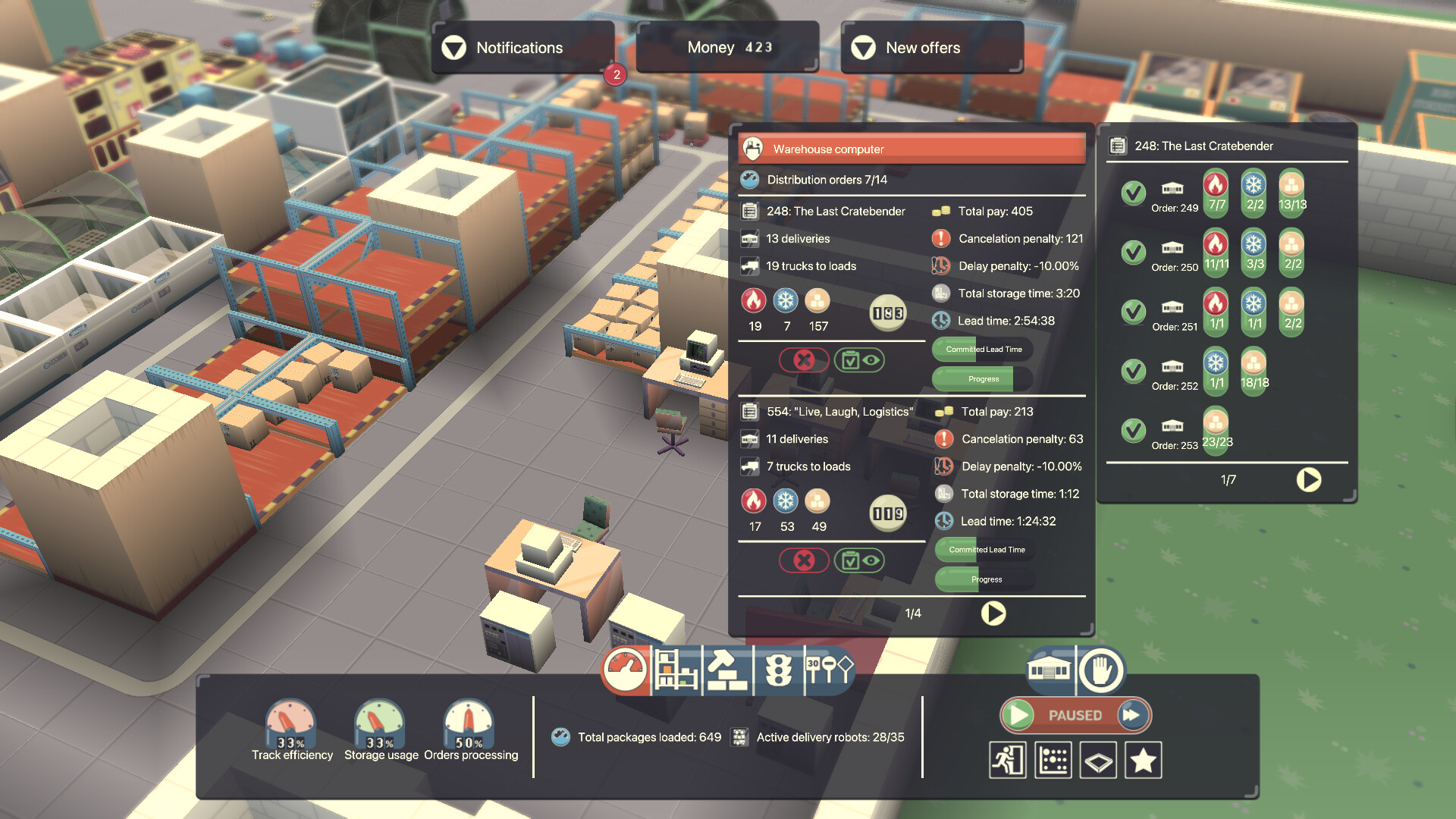 Warehouse Bots screenshot #2