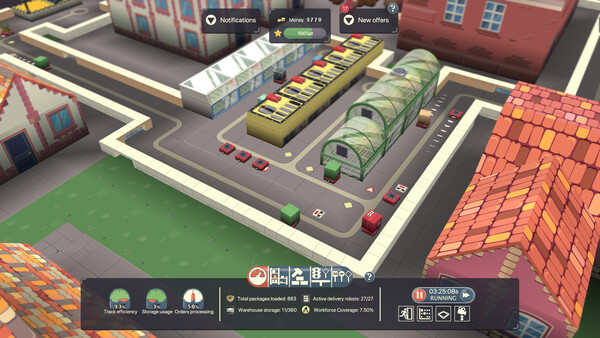 Скриншот 2 из игры Warehouse Bots