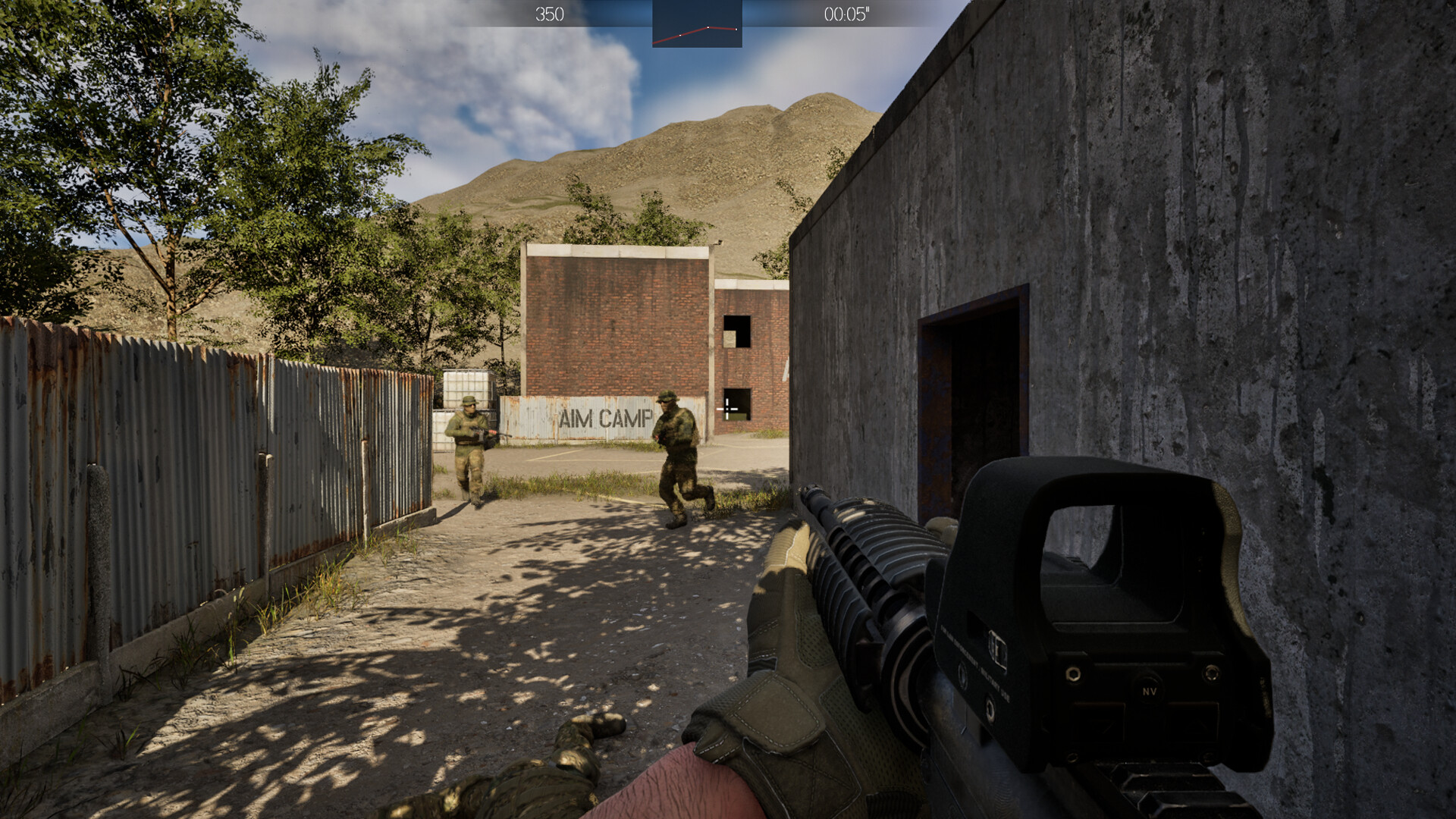 screenshot of Aim Camp 8