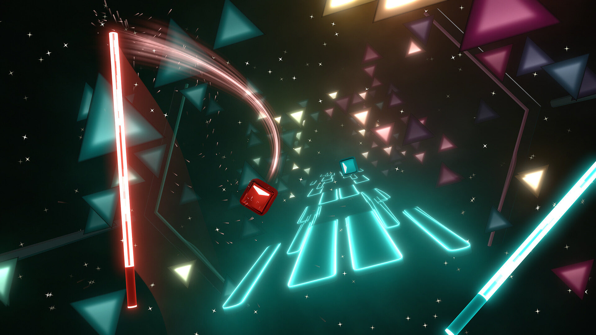 Beat Saber - Daft Punk - "The Prime Time of Your Life/The Brainwasher/Rollin'/Alive (Live 2007)"のスクリーンショット 1