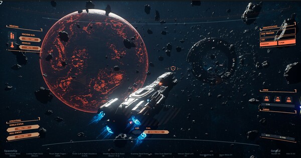 Screenshot z Starfall Odyssey Screenshot z Starfall Odyssey