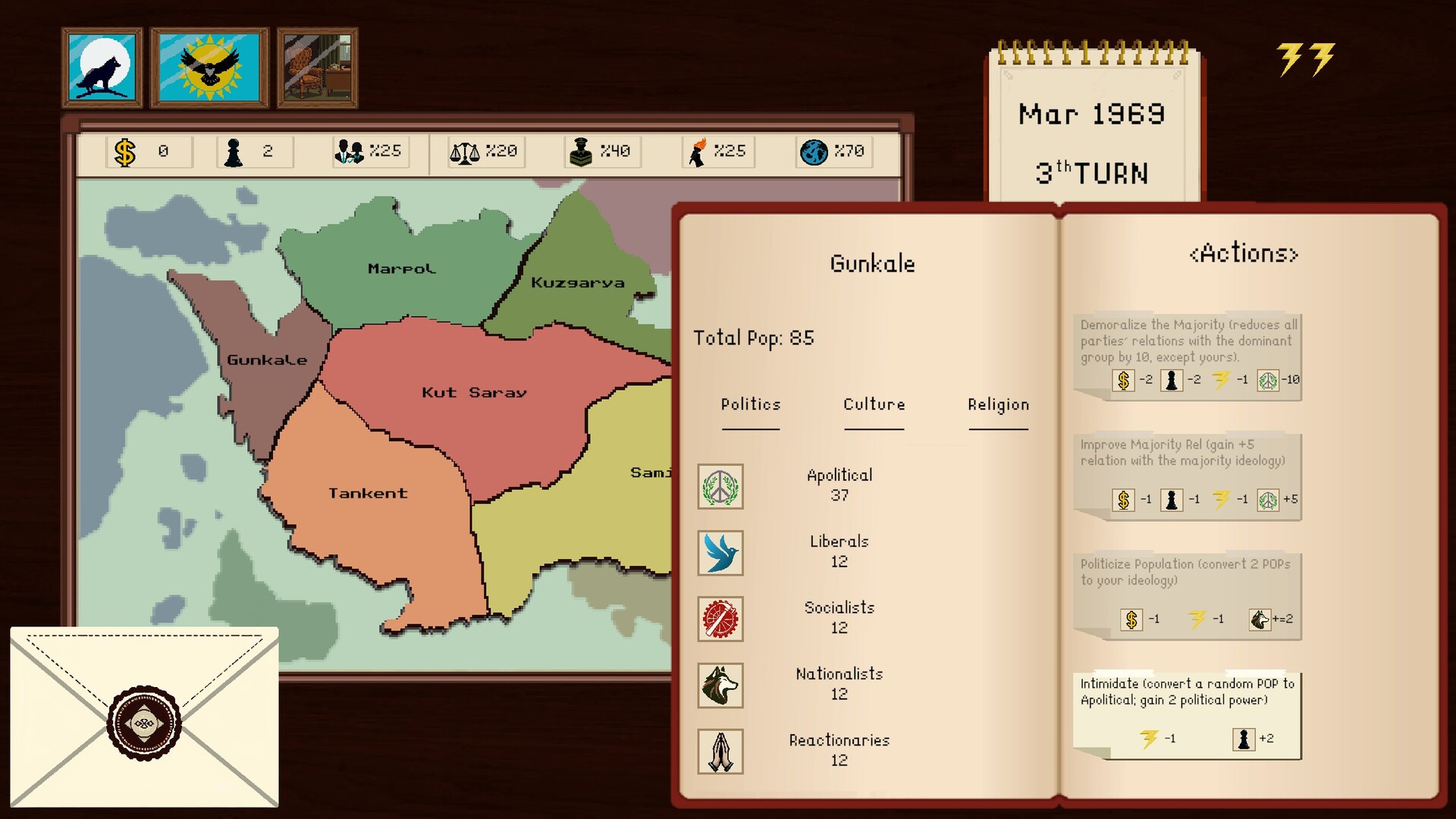 Statecraft: Corrupted Democracy screenshot 9