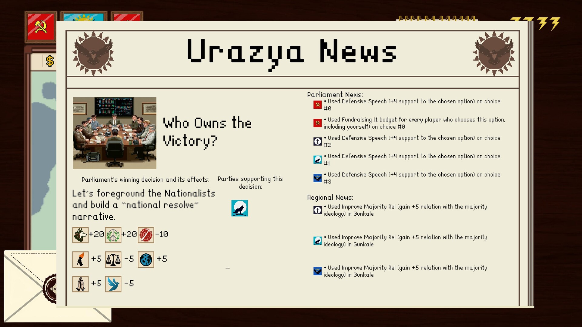 Statecraft: Corrupted Democracy screenshot 11