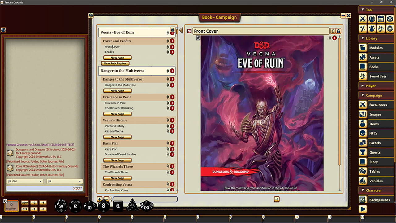 Fantasy Grounds - D&D Vecna: Eve of Ruin screenshot screenshot 1