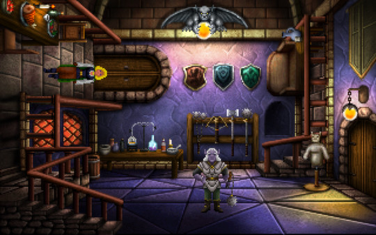 Screenshot z Heroine's Quest: The Herald of Ragnarok