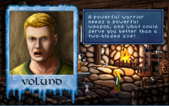 Screenshot z Heroine's Quest: The Herald of Ragnarok