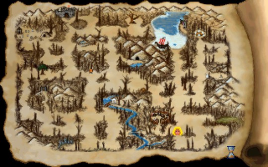 Screenshot z Heroine's Quest: The Herald of Ragnarok