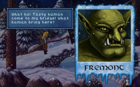 Screenshot z Heroine's Quest: The Herald of Ragnarok