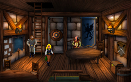 Screenshot z Heroine's Quest: The Herald of Ragnarok