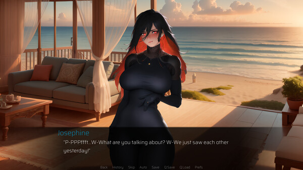 The Cyber Masquerade: Summer Beach Reverie screenshot 1