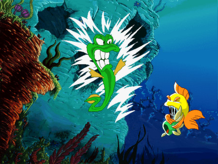 Freddi Fish and the Case of the Missing Kelp Seeds-游戏截图