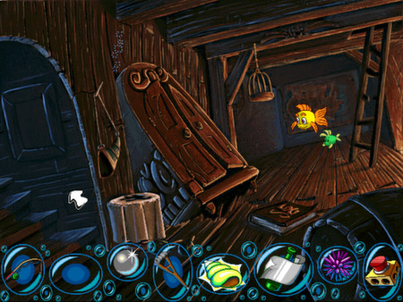 Freddi Fish and the Case of the Missing Kelp Seeds-游戏截图