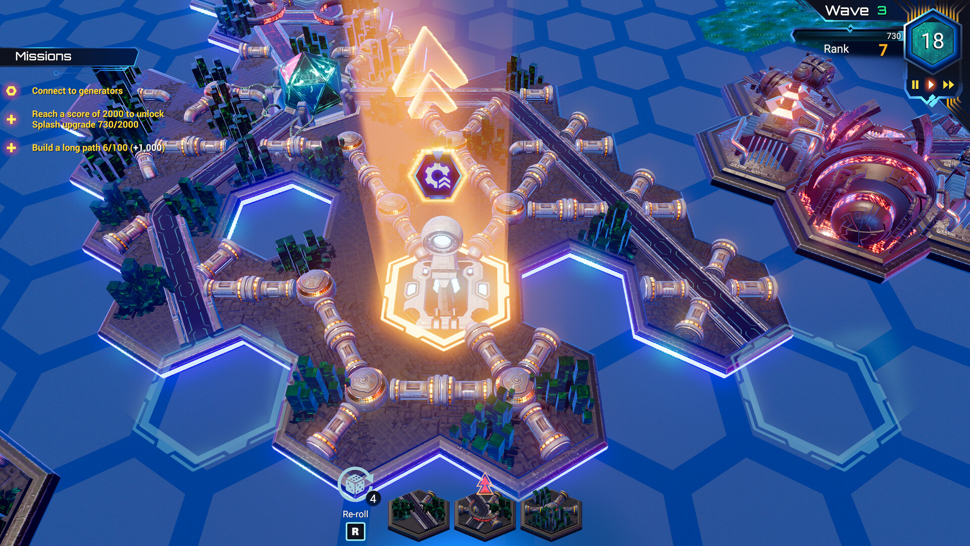 HexaScape: Cyber Defense Demo Featured Screenshot #1