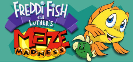 Freddi Fish and Luther's Maze Madness Cover Image