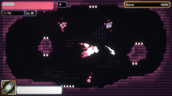 Screenshot of Nightmare Arts gameplay showing in-action mechanics