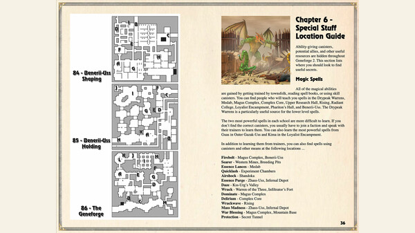 Geneforge 2 Hintbook and Bonuses