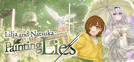 Lilja and Natsuka Painting Lies banner image