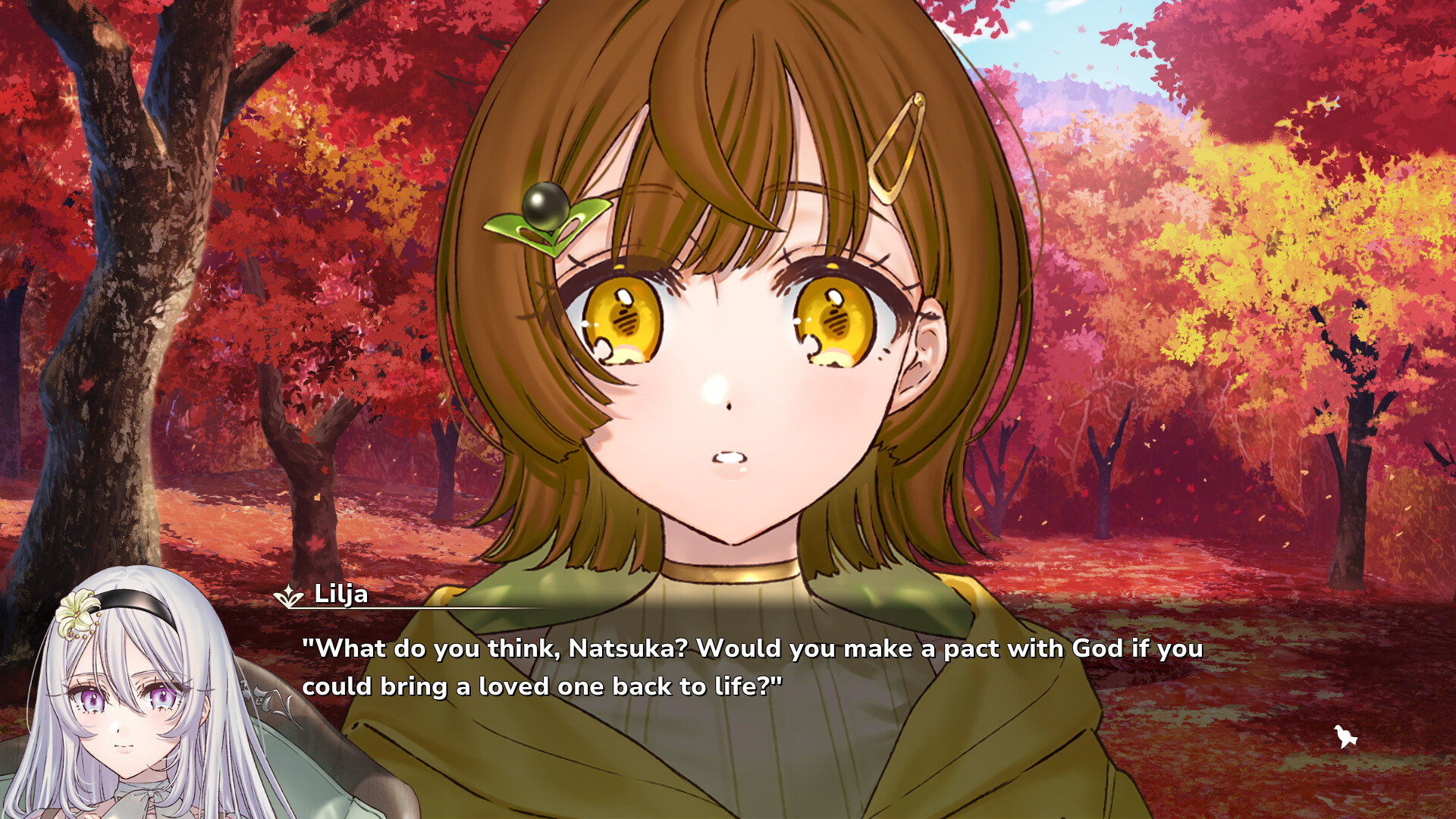 Lilja and Natsuka Painting Lies screenshot 9