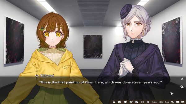 Lilja and Natsuka Painting Lies
