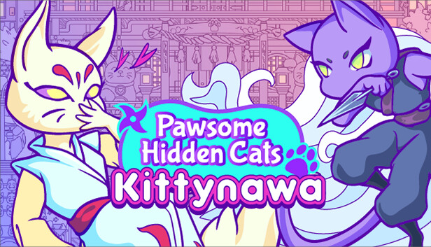 5.《Pawsome Hidden Cats - Kittynawa》— 和風找貓趣