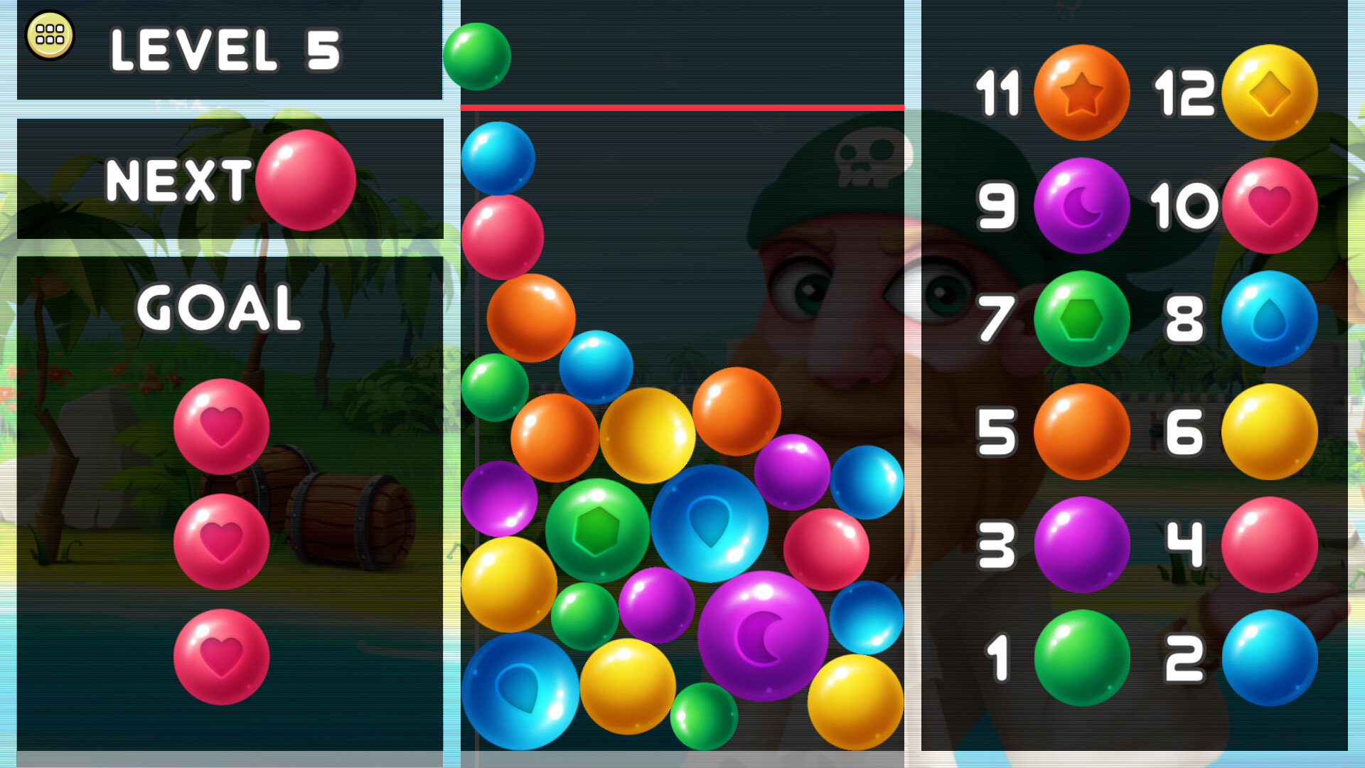 Pirate Pop Quest screenshot 4