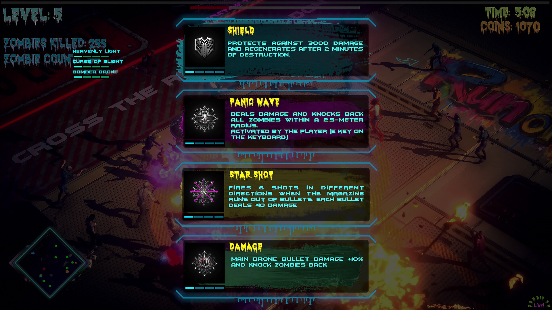 ZDSS: Zombie Drone Survival Show screenshot 4